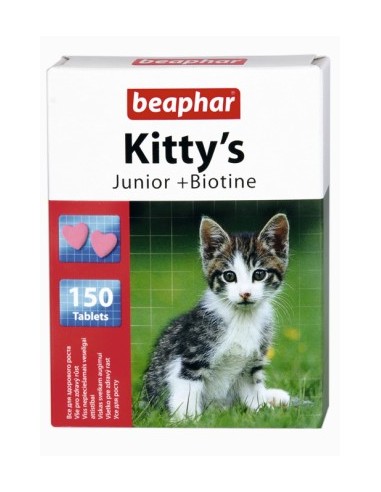 Beaphar Kitty's Junior + Biotine...
