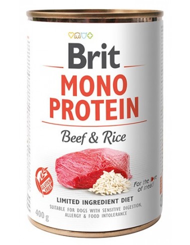 Brit Mono Protein Beef & Rice puszka...