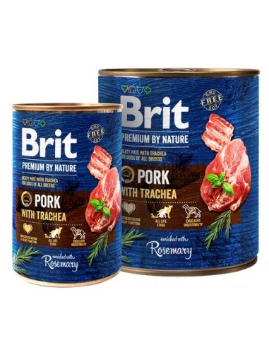 Brit Premium By Nature Pork & Trachea...