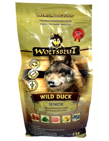 Wolfsblut Dog Wild Duck Senior kaczka...