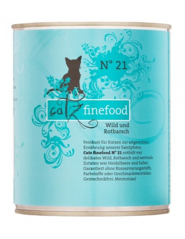 Catz Finefood Classic N.21 Dziczyzna...