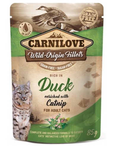 Carnilove Cat Duck & Catnip - kaczka...