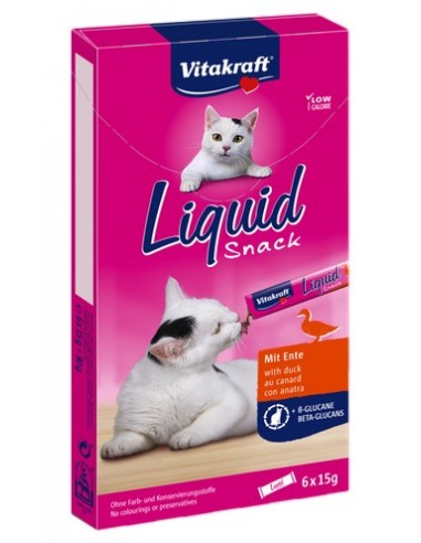 Vitakraft Cat Liquid-Snack z Kaczką...