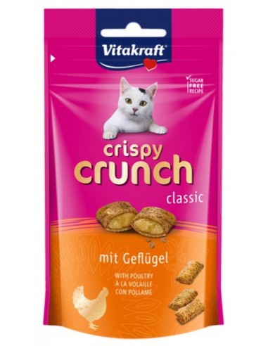 Vitakraft Cat Crispy Crunch drób 60g...