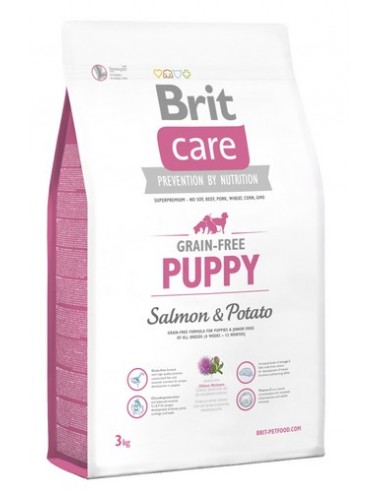 Brit Care Grain Free Puppy Salmon &...