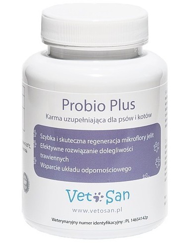 Vetosan Probio Plus 60 tabletek