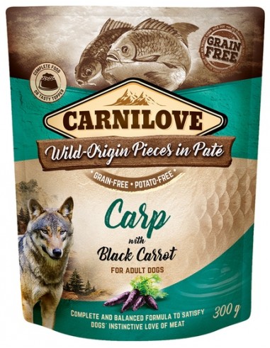 Carnilove Dog Carp & Black Carrot -...