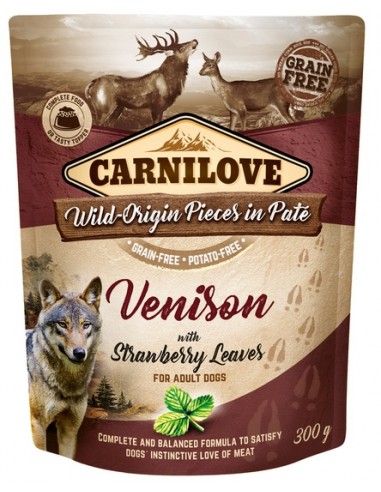Carnilove Dog Venison & Strawberry...