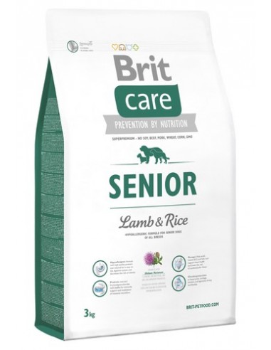 Brit Care New Senior Lamb & Rice 3kg