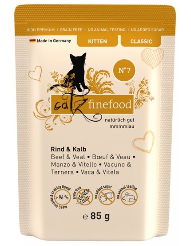 Catz Finefood Classic Kitten N.07...