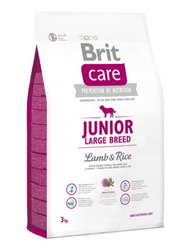 Brit Care New Junior Large Breed Lamb...