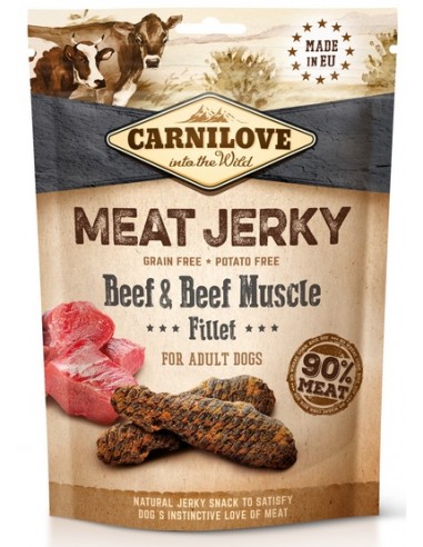 Carnilove Dog Jerky Beef & Beef...