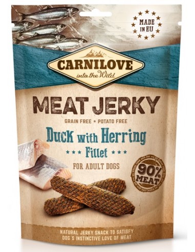 Carnilove Dog Jerky Duck & Herring...
