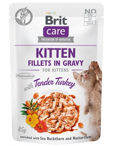 Brit Care Cat Fillets In Gravy Kitten...