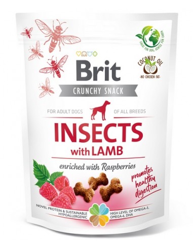 Brit Care Dog Crunchy Cracker Insect & Lamb 200g