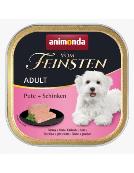 Animonda vom Feinsten Dog Indyk i Szynka 150g