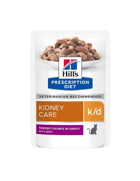 Hill's Prescription Diet k/d Feline Wołowina saszetka 85g