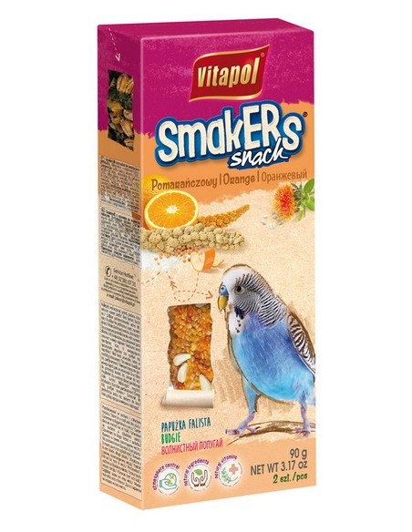 Vitapol Smakers dla papugi falistej - pomarańczowy 2szt [2115]
