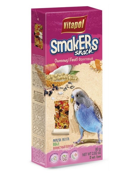 Vitapol Smakers dla papugi falistej - owocowy 2szt [2108]