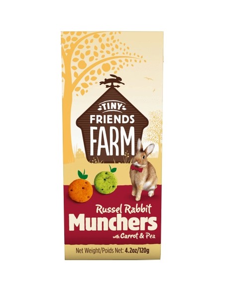 Tiny Friends Farm Russell Rabbit Munchers 120g