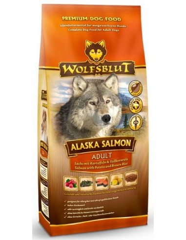 Wolfsblut Dog Alaska Salmon - łosoś i ryż 12,5kg