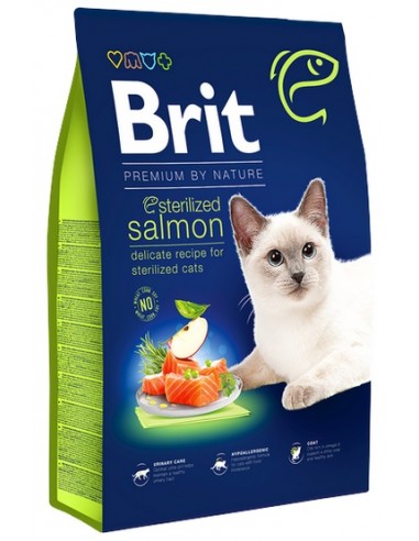 Brit Premium By Nature Cat Sterilized Salmon 1,5kg