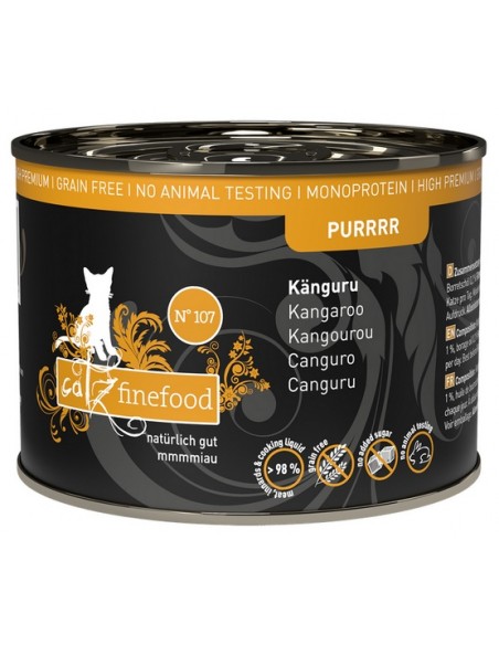 Catz Finefood Purrrr N.107 Kangur puszka 200g