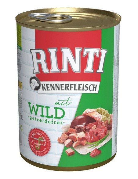 Rinti Kennerfleisch Wild pies - dziczyzna puszka 400g