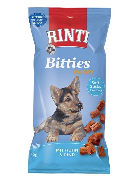 Rinti Bitties Puppy Huhn & Rind - kurczak i wołowina 75g