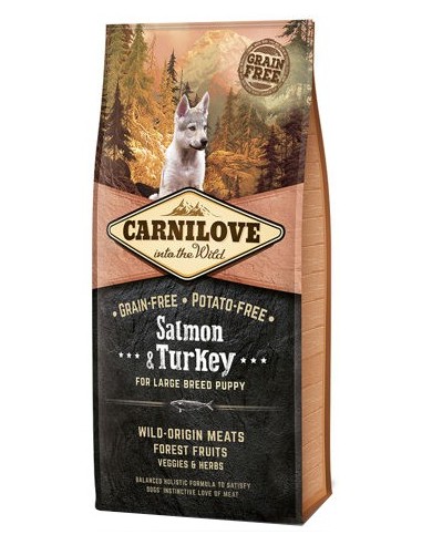 Carnilove Dog Salmon & Turkey Large...