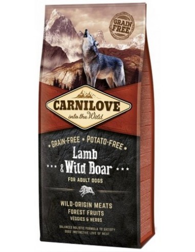 Carnilove Dog Lamb & Wild Boar Adult...