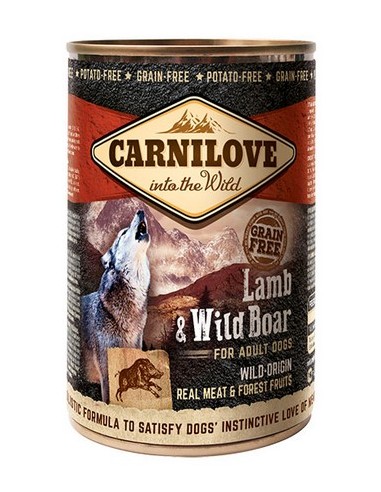 Carnilove Dog Wild Meat Lamb & Wild...
