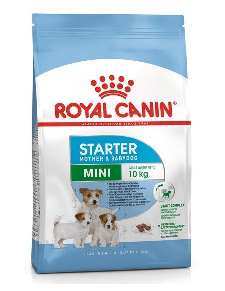 Royal Canin Mini Starter Mother&Babydog karma sucha dla szczeniąt do 2 miesiąca i suk karmiących ras małych 4kg