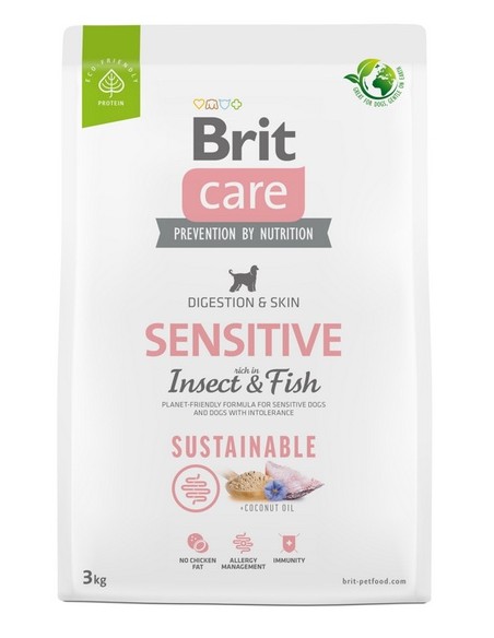 Brit Care Sustainable Sensitive Chicken & Insect 3kg