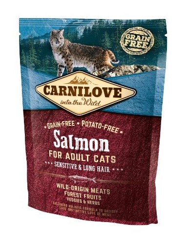 Carnilove Cat Salmon Sensitive & Long...