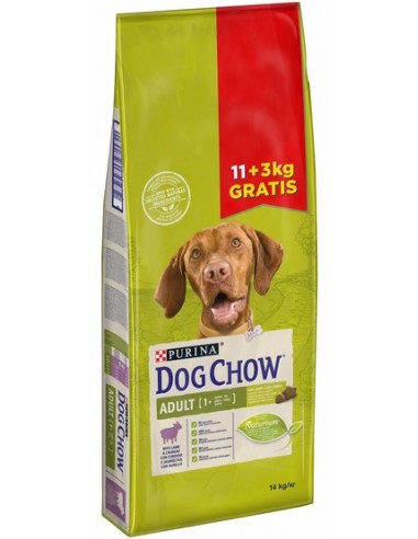 Purina Dog Chow Adult Jagnięcina 14kg...