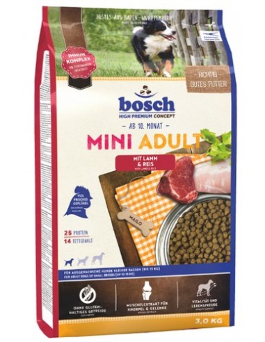 Bosch Mini Adult Lamm & Reis -...