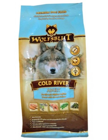 Wolfsblut Dog Cold River - pstrąg i...