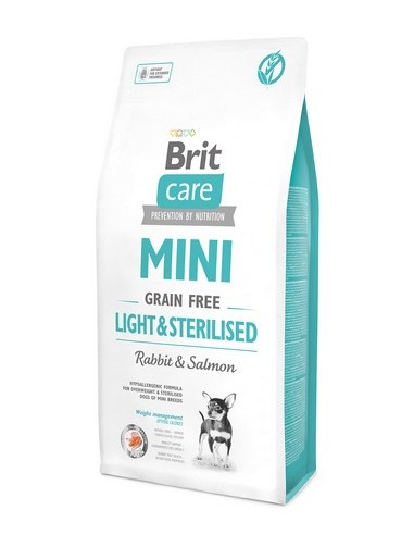 Brit Care Grain Free Mini Light &...