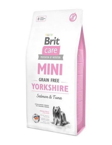 Pełnoporcjowa karma Brit Care Grain Free Mini Yorkshire 7 kg | ezoologiczny.pl