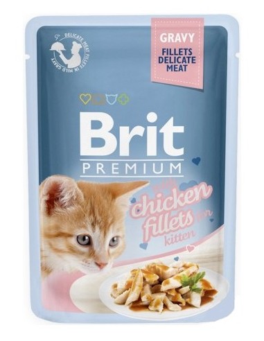 Brit Premium Cat Kitten Fillets with...