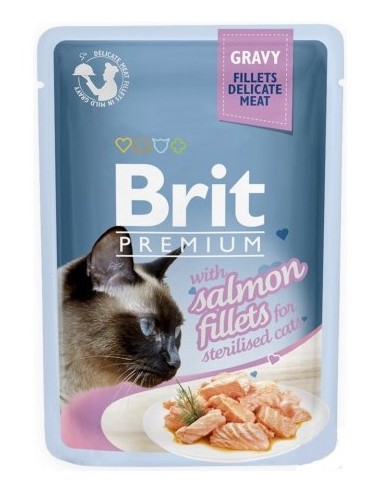 Brit Premium Cat Sterilised Fillets...