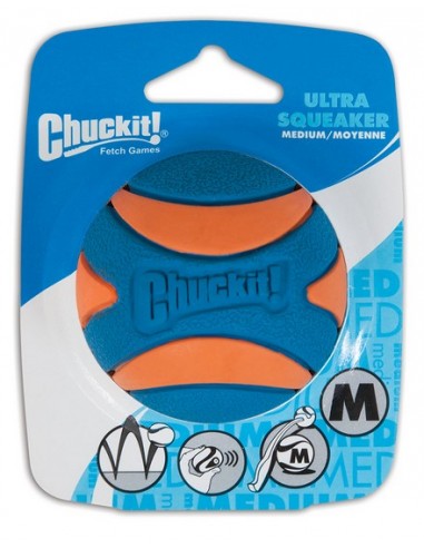 Chuckit! Ultra Squeaker Ball Medium...