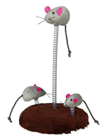 Trixie Myszy na sprężynie 3szt. 30cm...
