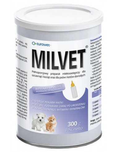 Milvet Preparat mlekozastępczy dla...