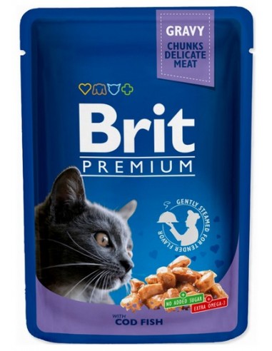 Brit Premium Cat Adult COD Fish Dorsz...