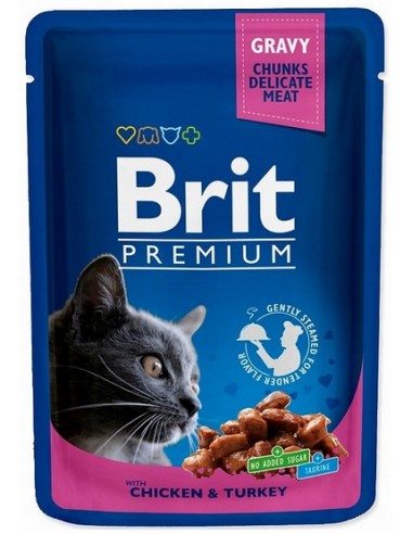 Brit Premium Cat Adult Kurczak +...