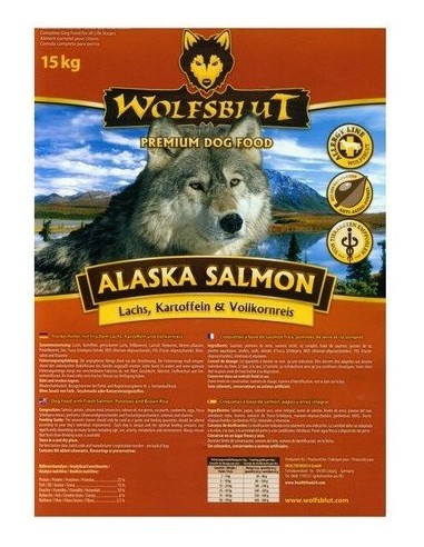 Wolfsblut Dog Alaska Salmon - łosoś i...