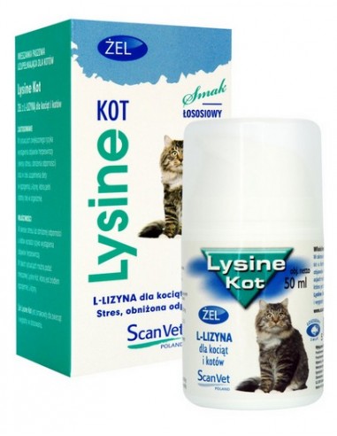 ScanVet Lysine kot żel - preparat z...